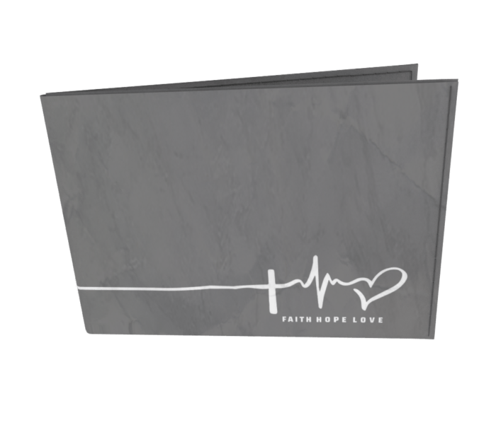 Carteira Faith Hope Love