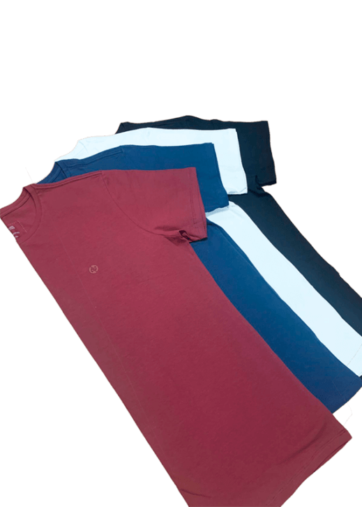 Kit Camisetas Selo Masculinas