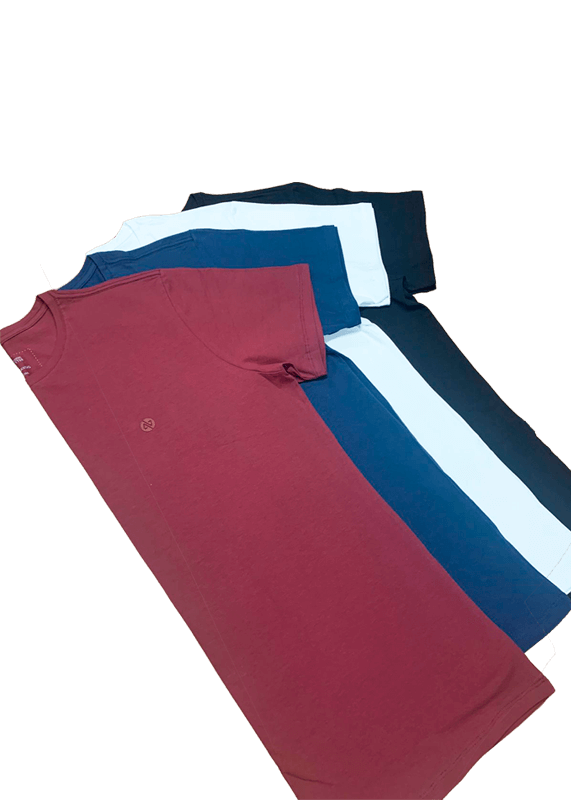 Kit Camisetas Selo Masculinas
