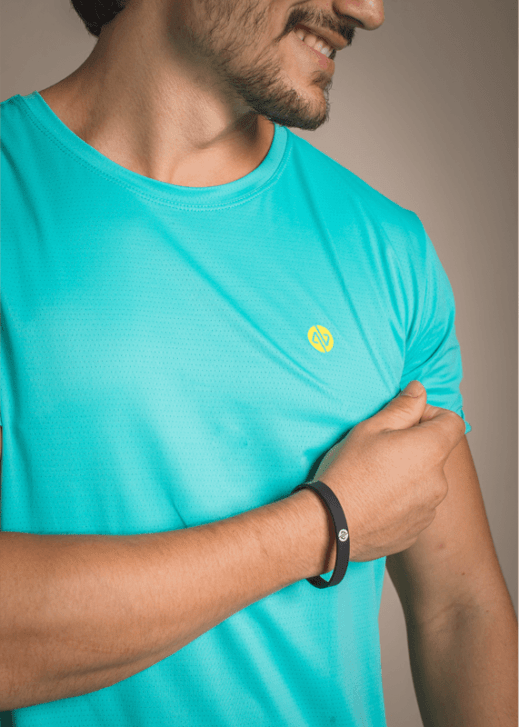 Camiseta Fitness Masculina - Turquesa - Image 3