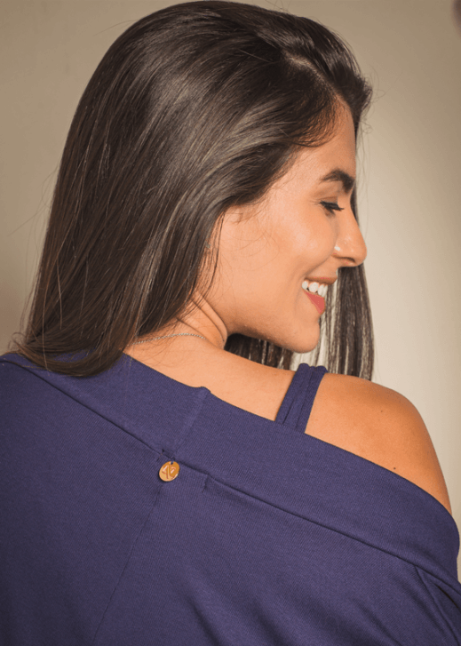 Kimono Breezy Azul Marinho - Image 3