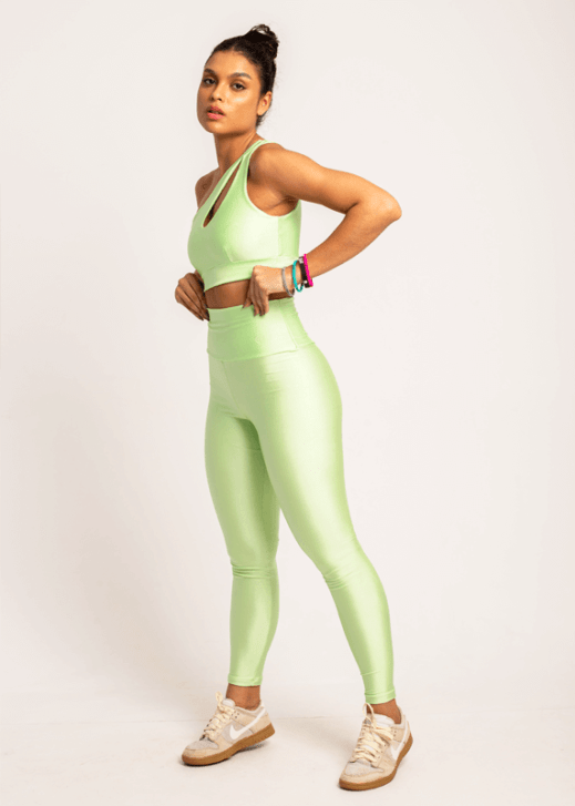 Calça shine - Verde - Image 2