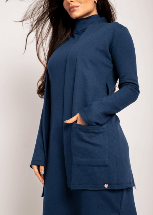 Kimono Thin -  Azul Marinho - Image 2
