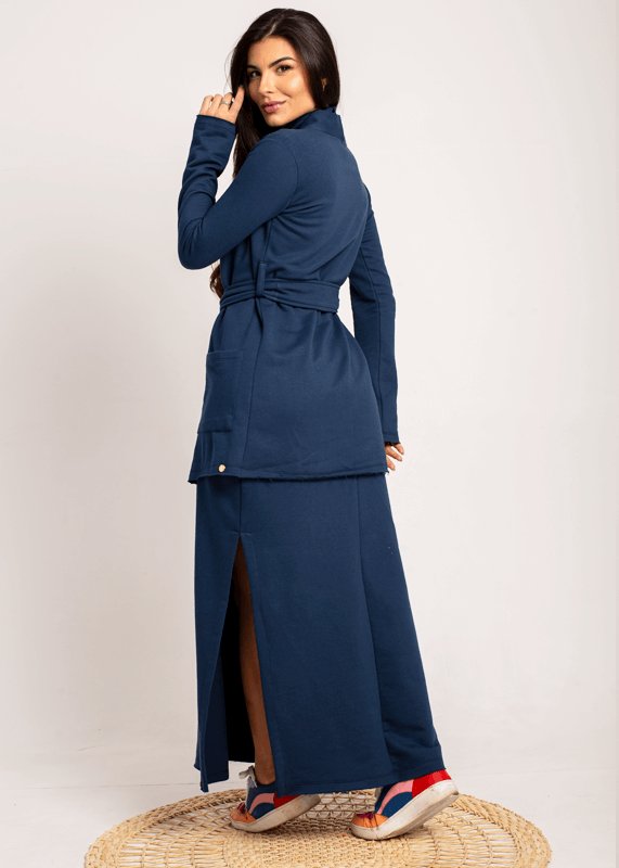Kimono Thin -  Azul Marinho