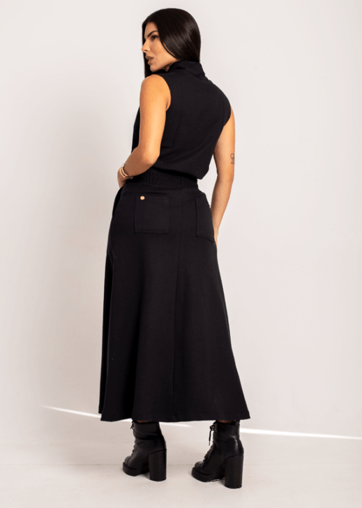 Saia Long - Preto - Image 3