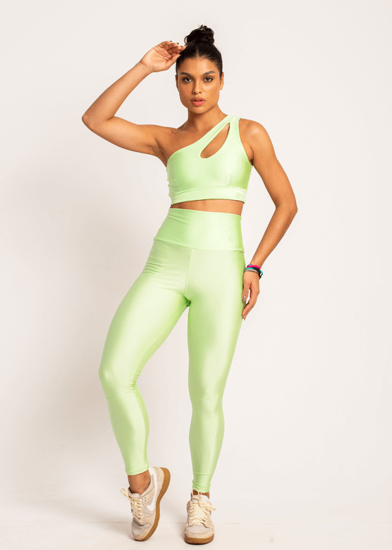 Calça shine - Verde
