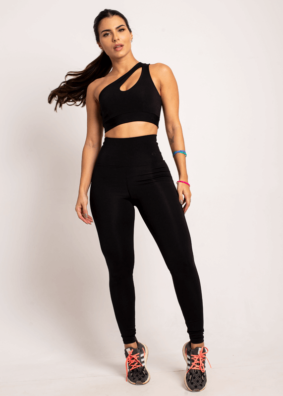 Calça shine - Preto