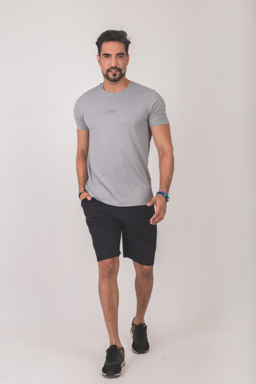 Camiseta Fitness Run - Cinza - Image 2