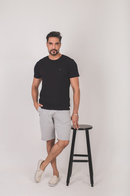Camiseta Selo - Preta