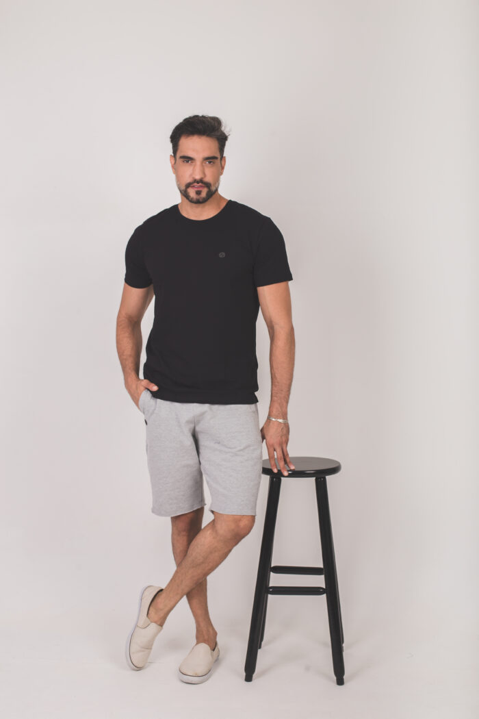 Camiseta Selo - Preta