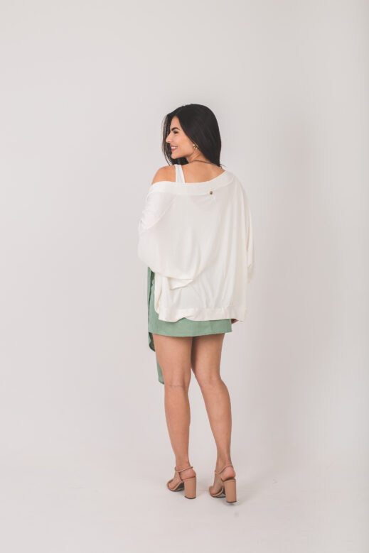 Kimono Breezy - Off-White - Image 4