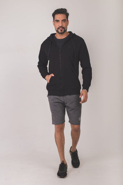 Moletom On Zipped - Preto - Image 3