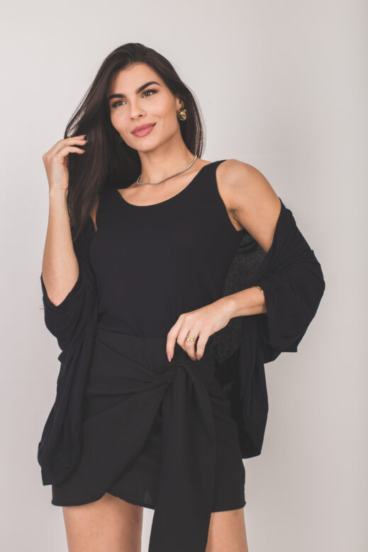 Kimono Breezy - Preto - Image 4