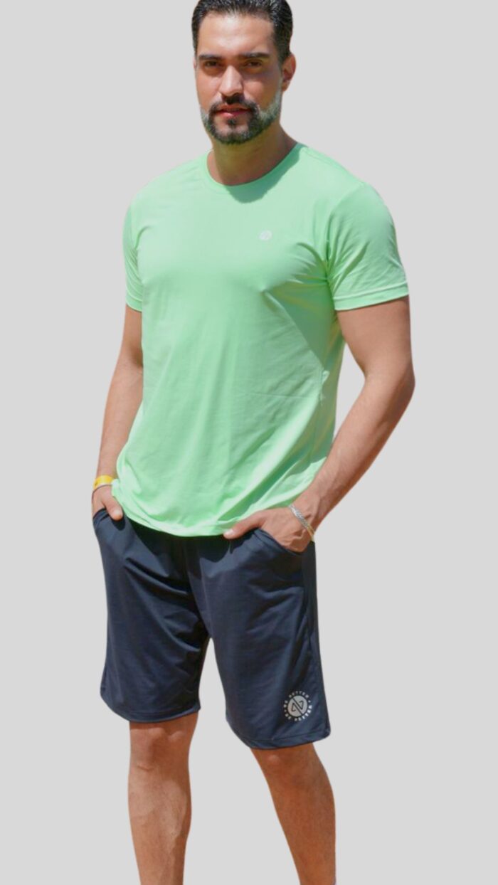 Camiseta Fitness Masculina - Verde