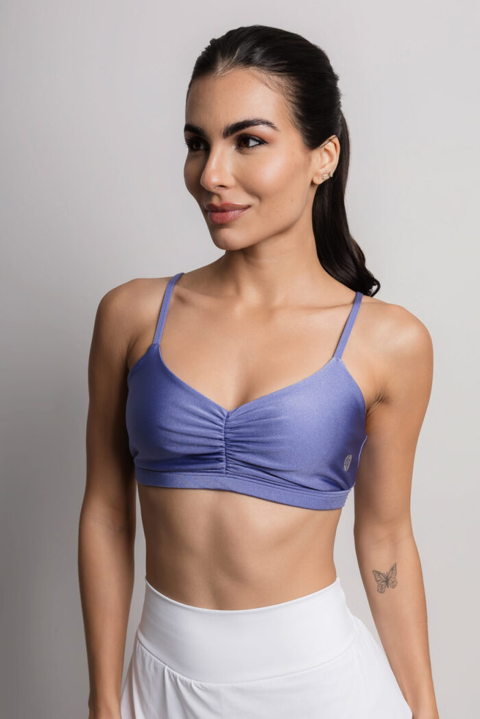 Top Fine Franzido - Lilás